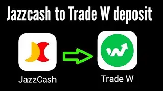 How to Deposit money in Trade w trading app from Jazzcash / Jazzcash to trade w deposit