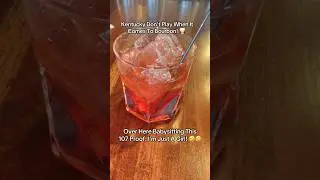 Babysitting 107 Proof Bourbon 🥃. #bourbon #kentucky #lifestyle #travel #vacation #fyp