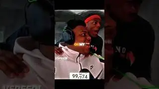 Jamal Hits 100k Subs with IShowSpeed ❤️