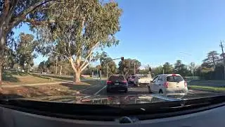 Driving to Mount Ainslie Lookout
