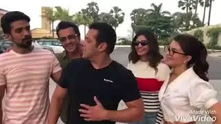 Salman Khan During Race3 Promotion