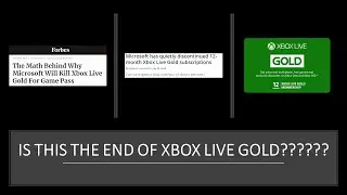 The Status of Xbox Live Gold &ndash; Is this the End?
