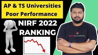 AP & TS Universities Poor Performance | NIRF Ranking 2022