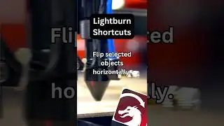 LightBurn Shortcuts that You Need to Know! Laser Engrave Tips #19 #laserengraving #lightburn