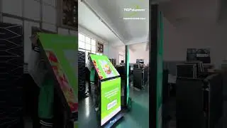 Foldable Poster LED Display | Double-Sided, Plug-and-Play, Easy Mobility#WallLEDScreen, #LEDScreen