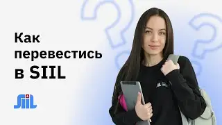 Как перевестись в SIIL | Как перевестись в другой вуз 2025