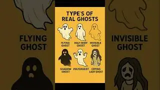 Part 1 👻 Type's Of Real Ghost 👻