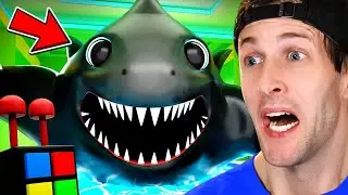 GARTEN OF BANBAN 3 GAMEPLAY & SHARKY CLEE CHARACTER!?