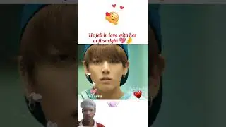 He fell in love with her at first sight#bts #jk #v #jimin #suga #jin#jhope#rm#shorts