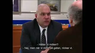 Bald people give thumbs up to each other (Curb your enthusiasm)
