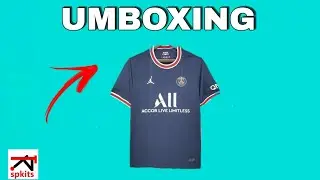 SPKITS - UNBOXING CAMISA DE TIME (PSG) 2021-2022
