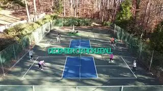 Grandma&rsquo;s Pickleball via Drone