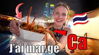STREET FOOD à BANGKOK : j’ai goûté les aliments les PLUS ÉTRANGES… j’ai failli abandonner 😬