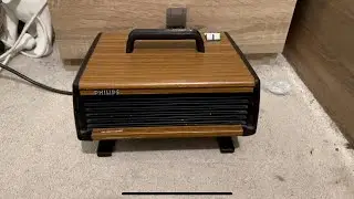 Vintage Phillips fan heater