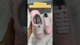 Prada America's Cup Soft Rubber and Bike Fabric Sneakers Pink Review #review #shorts #shoes