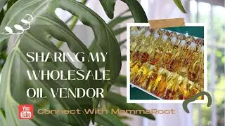 My wholesale oil vendor. Carrier & essential oils.