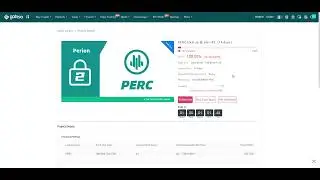 HODL & Earn: используйте PERC под 100% годовых! Gate.io! #Gate.io
