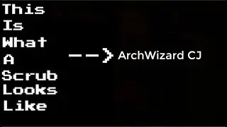 This Is What a Scrub Looks Like: PSN - Arch-Wizard-CJ