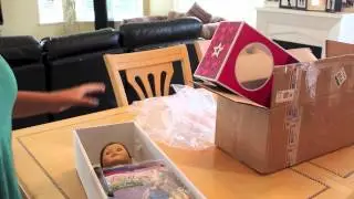 Opening American Girl Doll Saige From A Special Friend!