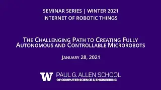 Challenging Path to Creating Autonomous and Controllable Microrobots (N&eacute;stor P&eacute;rez-Arancibia, USC)