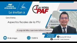 Aspectos fiscales de la PTU