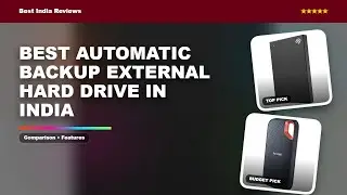Best Automatic Backup External Hard Drive in India | Automatic backup