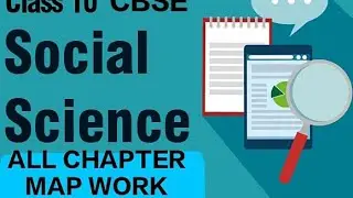 🗺️🗺️ Social Studies Class 10 CBSE || All Chapters Map work In One Shot || #shorts #sst #map #video