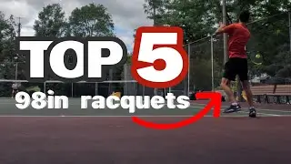My TOP 5 98in racquets in 2025! - Alex Tennis