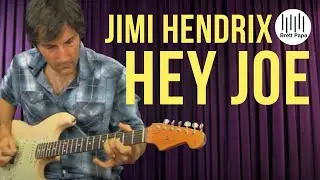 Jimi Hendrix - Hey Joe - Guitar Lesson