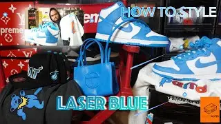 HOW TO STYLE NIKE DUNK LASER BLUE