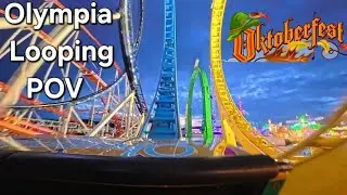 Olympia Looping POV Aweome Oktoberfest Rollercoaster!