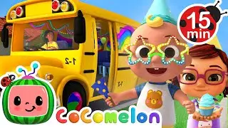 Wheels on the Birthday Bus (Woop Woop) 🎉 | CoComelon | Songs and Cartoons | Best Videos for Babies