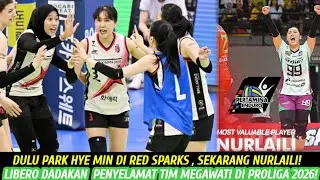 TAK DISANGKA‼️DULU ADA PARK HYEMIN DI RED SPARKS ,KINI NURLAILI JADI LIBERO DADAKAN & MVP DI JPE❗️