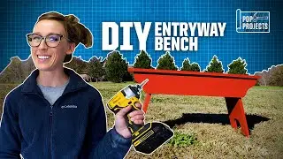 Build Your Own Entryway Bench | POP Projects | Popular Mechanics