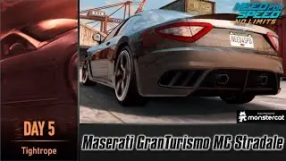 Need For Speed No Limits: Maserati GranTurismo MC Stradale | Enigma Complex (Day 5 - Tightrope)