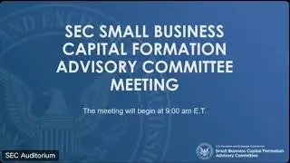 2024 11 13 Small Business Advisory Committee Meeting