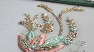 Zari work Dubka work us bridel sample design rashim work make to order customise 
