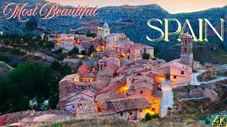 Spain's Masterpieces in 4K: Gaudi's Dreams, The Alhambra & Cliffside Pathways | A Cinematic Journey