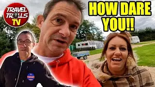 TOLD Off By The CAMPSITE Warden..He's NOT Happy!