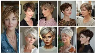 Beautiful and modern short pixie