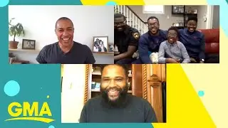 Anthony Anderson surprises a front-line worker who has 3 essential jobs l GMA