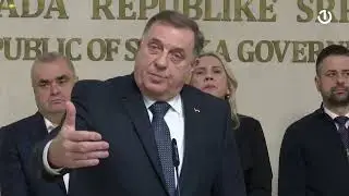 Konferencija za medije: Savo Minić nakon današnjeg sastanka sa delegacijom SNSD-a