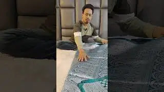 MRP-1850/-Banarasi Satin Silk Silver Zari Saree With Dual Shaded Tone Pattern#viralvideo#trending