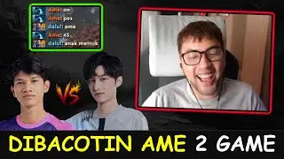 SAMA SAMA EMOSI DIBACOTIN AME ABIS ABISAN 2 GAME - INYOURDREAM DALUL AME RAMZI TRASHTALK MODE DOTA 2