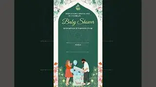 Baby Shower video additing template #diy #short #short video #baby #shower #editing