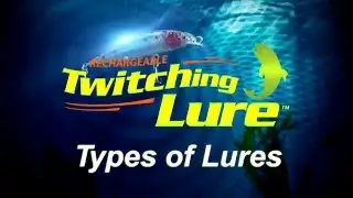 Rechargeable Twitching Lure: Types of Lures