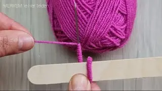 😳👌 ВЫ БУДЕТЕ В ШОКЕ, КОГДА УВИДИТЕ ЭТО, СУПЕР ИДЕЯ С ПАЛОЧКАМИ ОТ МОРОЖЕНОГО И ПРЯЖЕЙ.