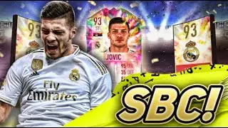INSANE SUMMER HEAT (93) LUKA JOVIC SBC ANALYSIS! FIFA 20 ULTIMATE TEAM!