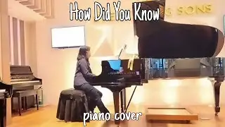 How Did You Know - Gary Valenciano (piano cover by GIZMO)