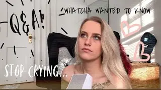 SIT DOWN Q&A!! // Baby talk, tattoos, tears. *I cried*